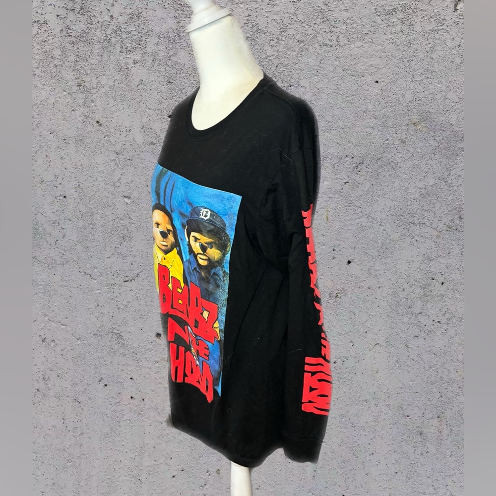 Launder Long-Sleeve Tee “Bearz in the Hood”